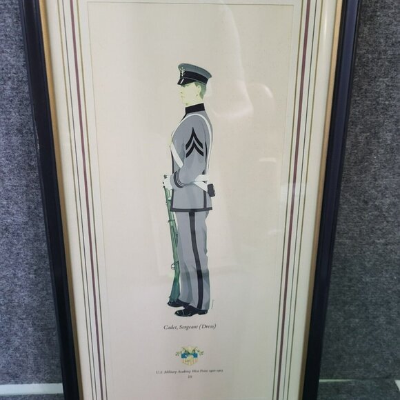 US military Academy, West Point 1910 Set Of 4 prints framed - Picture 5 of 9